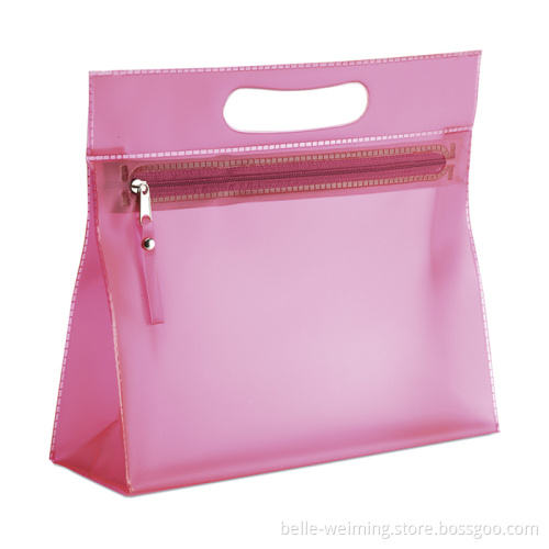 Eco-friendly colored EVA nylon zipper bag